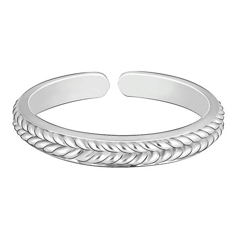 Buy GIVA 925 Sterling Silver Silver Classic Ring for Him, Adjustable ...