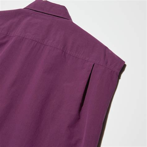 Women's Uniqlo U Long Sleeveless Shirt | UNIQLO AU