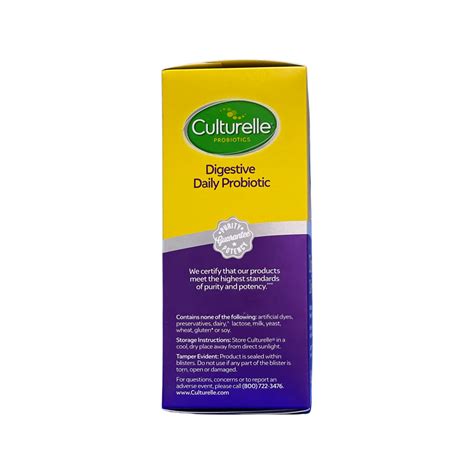 Culturelle Digestive Health, Daily Probiotic. 80 Capsules – dedelolo