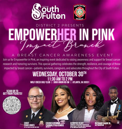 News Flash • City of South Fulton Hosts EmpowerHER in Pink B