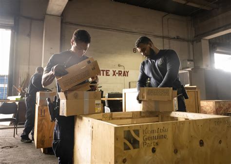 DHS Secretary Alejandro Mayorkas Tours Miami Seaport Shed “E” (030 ...
