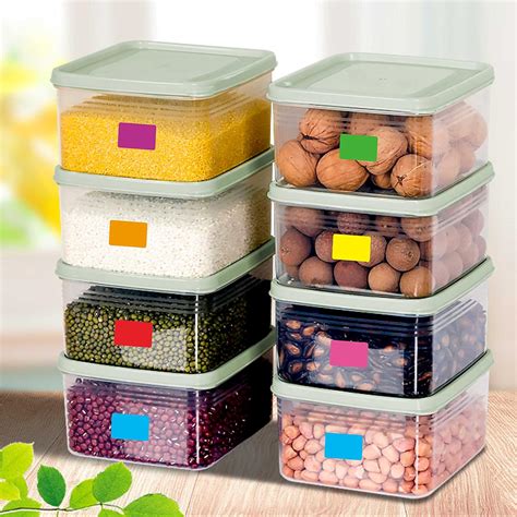 Buy PARLAIM Rectangle Color Coding Labels, 3/4x1/2 Rectangular, 7 Multi ...