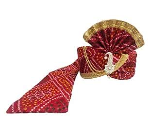 PRIYAKANT SAFAWALA Traditional Handstitch Ready to Wear Safa (Pheta ...