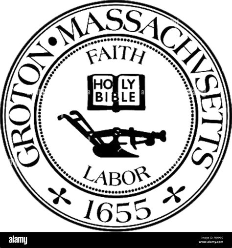 Seal of the town Black and White Stock Photos & Images - Alamy