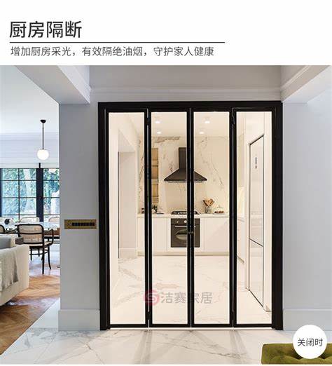 新型無軌推拉折疊門隔斷房間