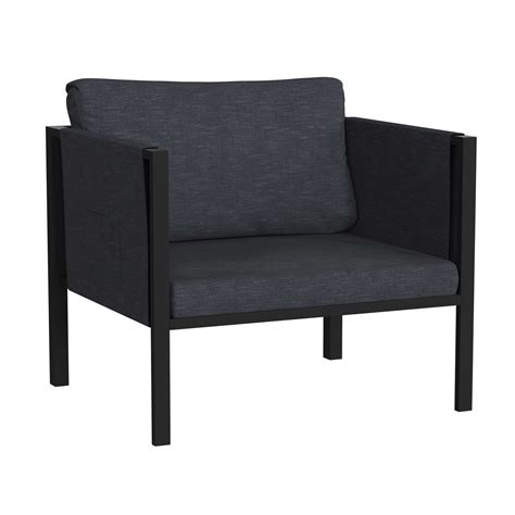 Merrick Lane Cape Cod Outdoor Patio Chair With Removable Fabric ...