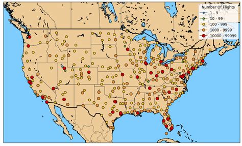 Creating Geo Maps in Python 的图像结果