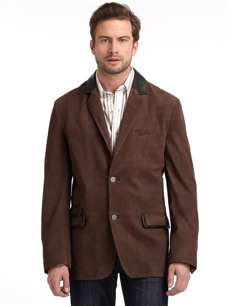 Mens Brown Blazer