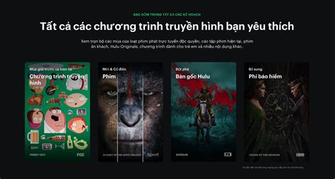 Tài khoản Hulu – Hulu No Ads & Hulu With Ads