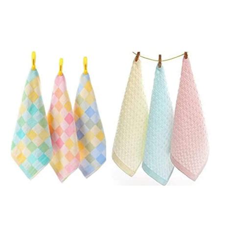 PUCHUZ Small Size Face Towel/Handkerchief/Rumal - 400 GSM/Extra Soft ...