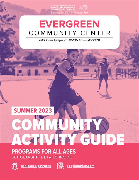 Evergreen Community Center | Summer 2023 | Community Activity Guide by ...