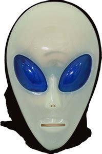 Tootpado Glow In the Dark Alien Mask - Glow In the Dark Alien Mask ...