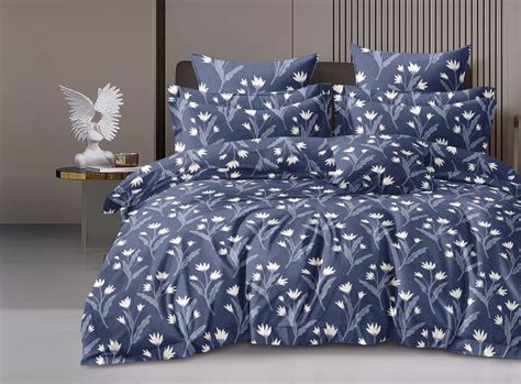 Buy Furnistitchs Premium Glace Cotton Elastic Fitted bedsheets Queen ...