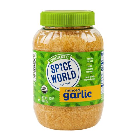 Spice World Minced Garlic