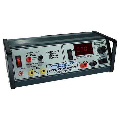 Power Supply - Variable - for Mass of Electrons Experiment — Scorpio Technology