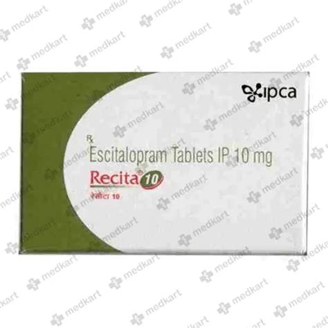 RECITA 10MG TABLET 15'S Price, Uses, Side Effects & Substitutes | Medkart
