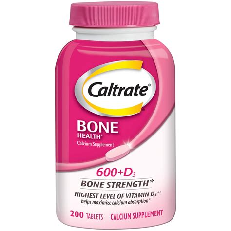 Buy Caltrate 600+d3, 200-Count Bottle Online at Low Prices in India ...