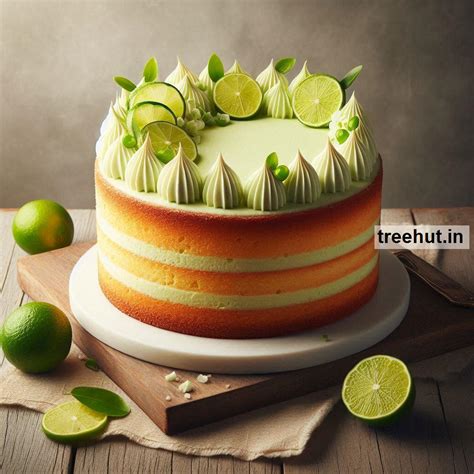 Eggless Key Lime Cake Recipe and 40 Cake Decoration Techniques for ...