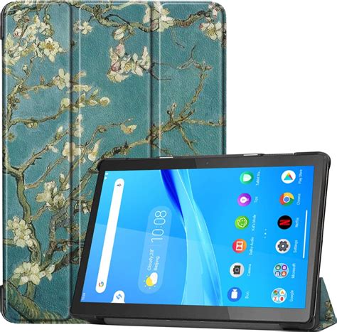 Robustrion Smart Trifold Hard Back Flip Stand Case Cover for Lenovo Tab ...