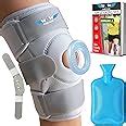 Buy Hinged knee brace for knee pain l open patella knee support for ...