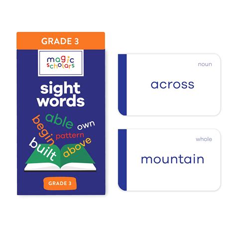 Buy Magic Scholars Words Flash Cards Pack (100+ Preschool, Kindergarten ...