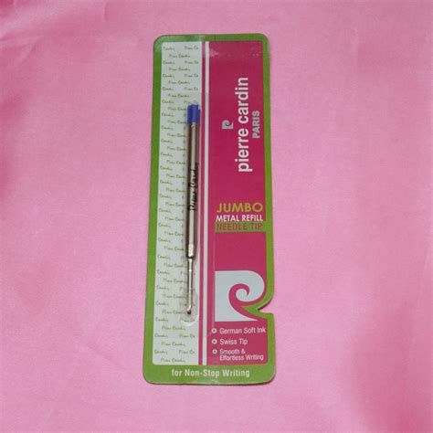 Pierre Cardin Jumbo Metal Tip Blue Writing Refill SKU 71093