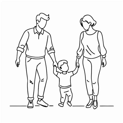 Line drawing parent Images - Free Download on Freepik