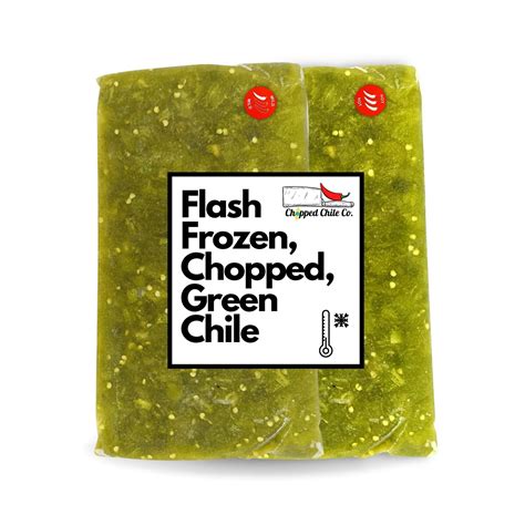 Premium Frozen Hatch Green Chile from Chopped Chile Co.