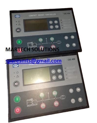 GEN SET-ENGINE DISPLAY CONTROL PANEL | Martech Solutions