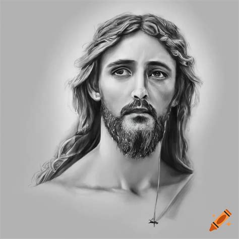 Jesus Christ Sketch Jesus Christ Pencil Drawing Drawing Jesus/african ...