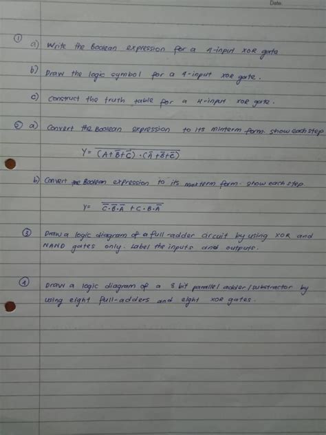 Image result for Xor Boolean Expression