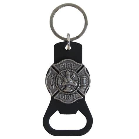 Firefighter Beer Soda Bottle Opener Keychain Fireman Fire Dept Gift - Walmart.com