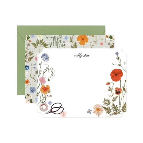 Herbarium Notecard Set – The Paper Company India