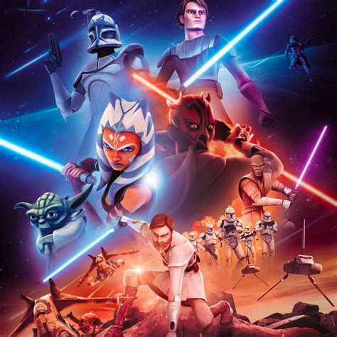 2932x2932 Resolution Star Wars The Clone Wars 4K iPad Pro Retina ...