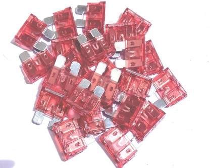 Elco 40 AMP fuses (pack of 20) Standard Size Blade Fuse 1 Electrical ...