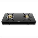 Preethi Luxe Pro 2 Burner Glass Manual Gas Stove Price in India - Buy ...