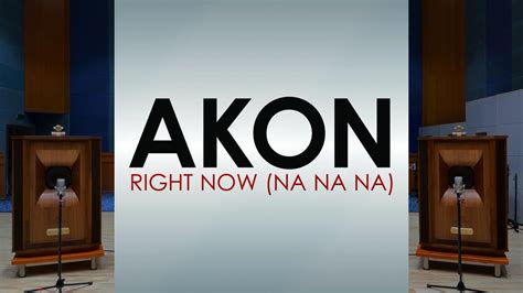 「赶快呐呐呐」Right Now (Na Na Na) - Akon 百万级装备试听【Hi-Res】-后来多美-歌曲-哔哩哔哩视频