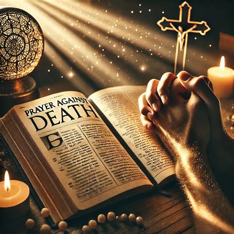 prayer against death with bible verses