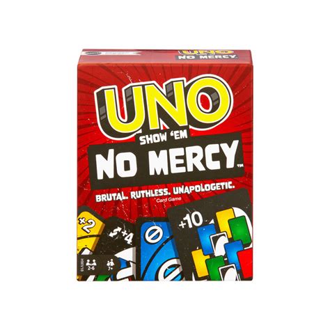 Acheter Uno No Mercy - Jeu de société - Mattel - Ludifolie