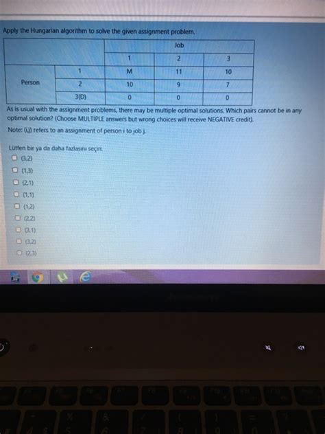 Assignment Problem Hungarian Algorithm 的图像结果
