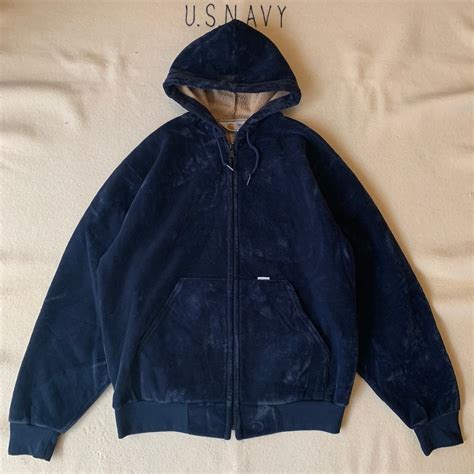 80s carhartt ベロアジップアップパーカ made in USA | ZZYZX.inc