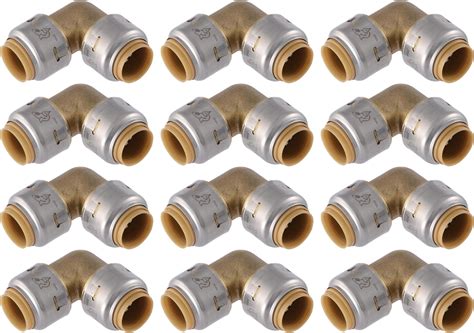 SharkBite Max 1/2 Inch 90 Degree Elbow, Pack of 12, Push to Connect ...