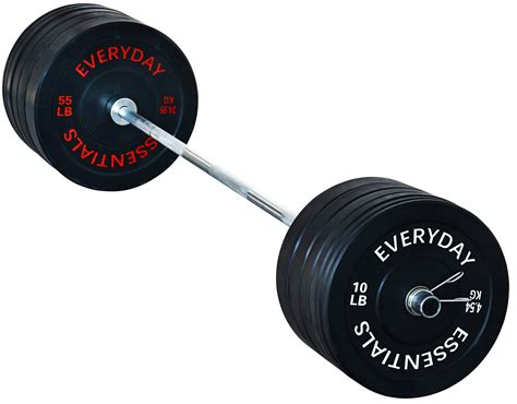 BalanceFrom 2" Olympic Bumper Plate Weight Plate Sets with 7FT Barbell Set, Multiple Packages ...