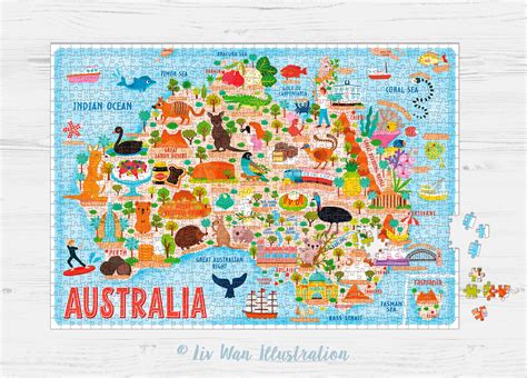 Map Of Australia Puzzle