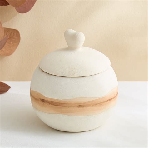 Buy Fawn Splash Ceramic Printed Trinket Box from Home Centre at just ...