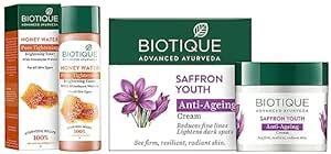 Buy Biotique Bio Honey Water Clarifying Toner, 120ml And Biotique Bio ...