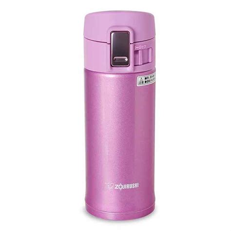 Zojirushi Stainless Steel Vacuum Insulated Bottle, 0.48L, Lilac (SM-KB ...