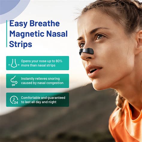 Breathing Nasal Strips - Magnetic Anti-Snoring Solutions