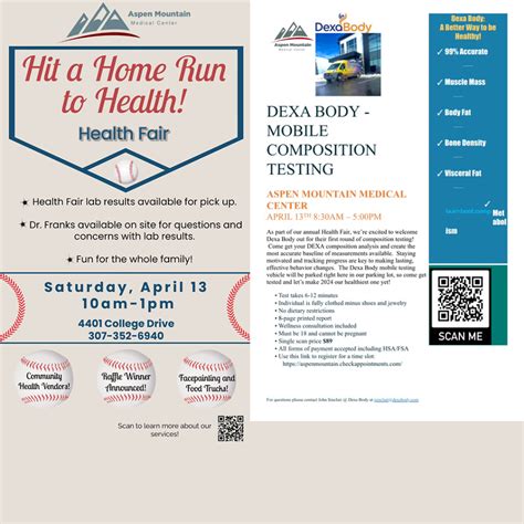 Aspen Mountain Medical Center will be hosting a health fair tomorrow ...