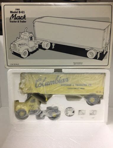 First Gear 1960 Model B-61 Mack Tractor Trailer India | Ubuy